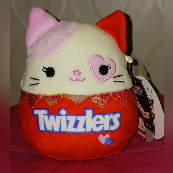 Squishmallows Other - Karina Cat Twizzlers 6" Squishmallow Hershey